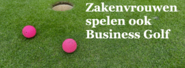 Zakenvrouwen op de golfbaan