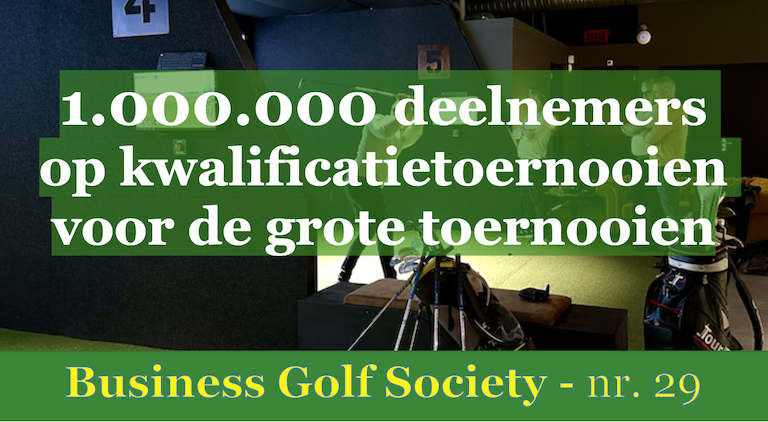 1.000.000 deelnemers Kwalificatie grote toernooien
