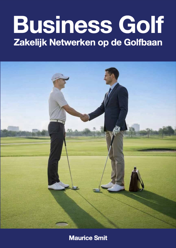 Business Golf boek Zakelijk Netwerken op de Golfbaan - Maurice Smit