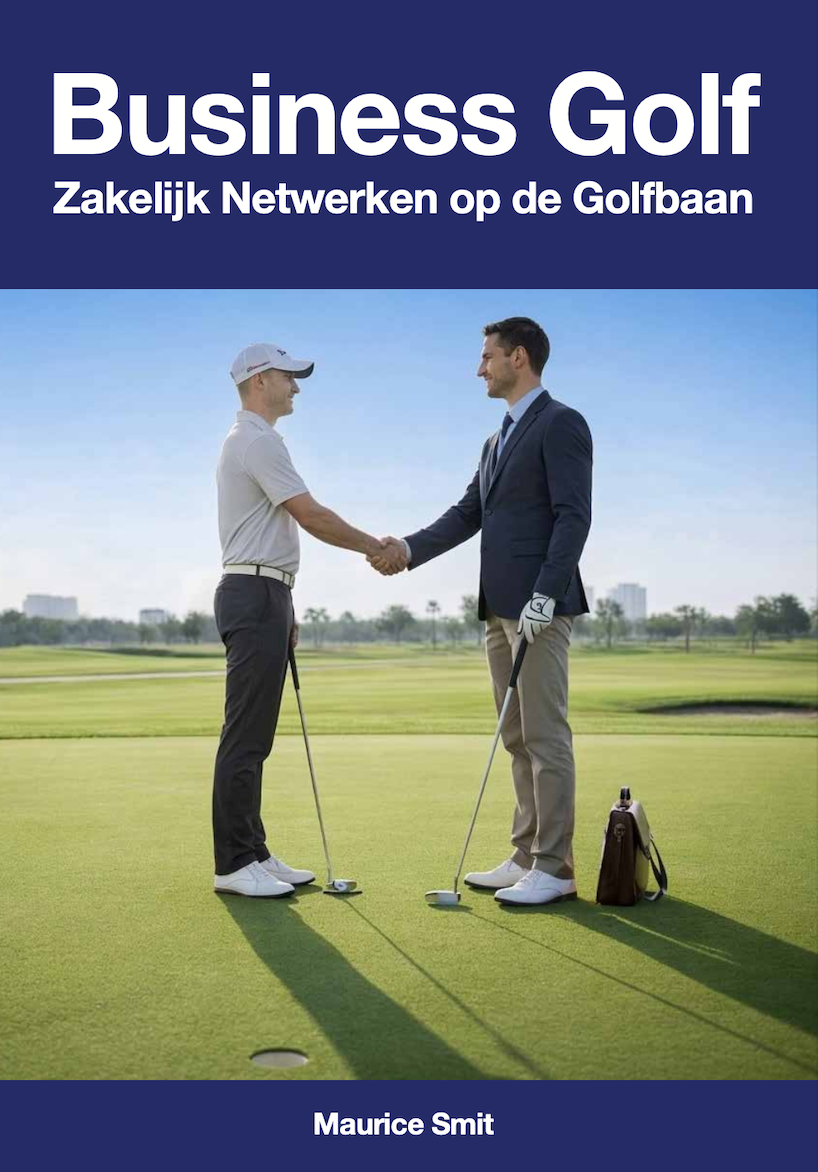 Business Golf boek Zakelijk Netwerken op de Golfbaan - Maurice Smit